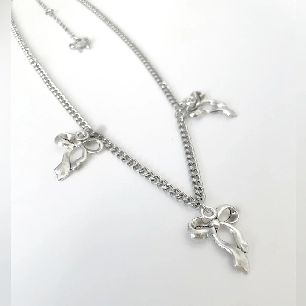 Bow Charm Necklace